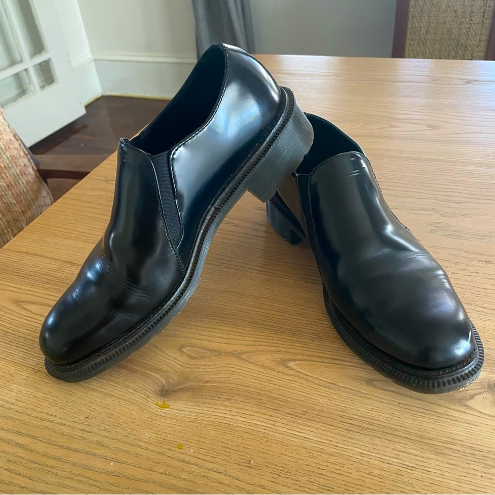 Dr Martens Rosyna loafer polished smooth ankle boot FREE SHIPPING